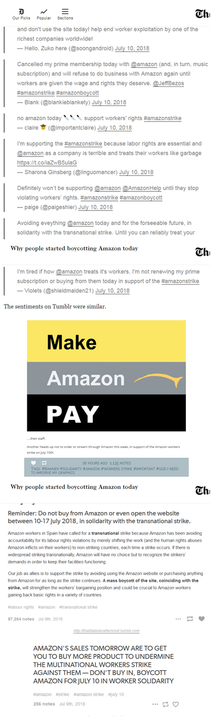 注意！亚马逊欧洲员工或将在Prime Day大罢工！